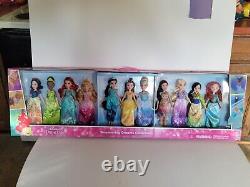 Disney Princess Shimmering Dreams Collection 11 Dolls NEW SEALED