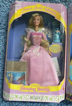 Disney Princess Stories Doll Collection Jasmine Cinderella Sleeping Beauty