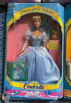 Disney Princess Stories Doll Collection Jasmine Cinderella Sleeping Beauty