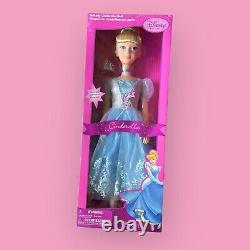 Disney Princess Talking Cinderella Doll RARE Disney Store Exclusive, 38 NEW