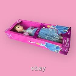 Disney Princess Talking Cinderella Doll RARE Disney Store Exclusive, 38 NEW