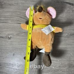 Disney RARE Gus Gus Plush Cinderella Mouse New With Tags D1017B Classic Design