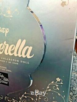 Disney SAKS FIFTH AVE Limited 17 Princess Doll CINDERELLA COA of 993