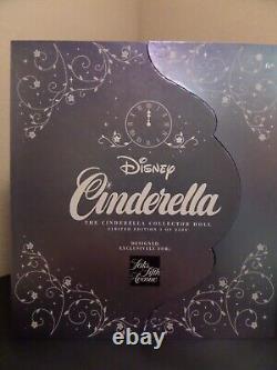 Disney Saks 5th Ave Cinderella Doll Limited Edition New In Box