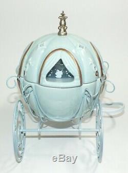 Disney Scentsy Cinderella Carriage Wax Warmer New In Box Princess Carriage Blue
