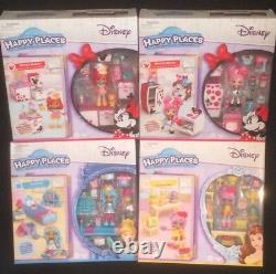 Disney Shopkins Happy Places Townhouse Theme Packs Cinderella Belle Blind Bags