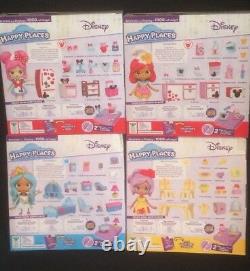 Disney Shopkins Happy Places Townhouse Theme Packs Cinderella Belle Blind Bags