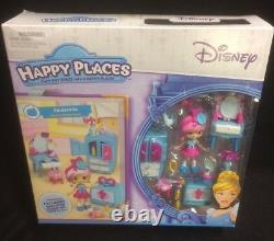 Disney Shopkins Happy Places Townhouse Theme Packs Cinderella Belle Blind Bags