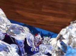 Disney Showcase Crystal World Ltd Ed Cinderella Carriage Coach W Jaq Gus MIB