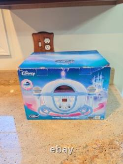 Disney Sing Along Cinderella CD Player / Karaoke Boom Box BLUE Brand New 2005