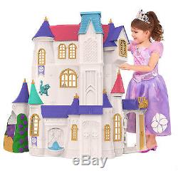 Disney Sofia the First Enchancian Castle 3' Tall Doll House Lights & Sounds NEW