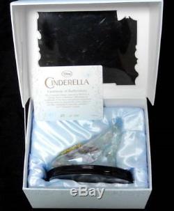 Disney Store 2015 Cinderella Glass Shoes Swarovski Ripper World 500 limited