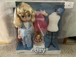 Disney Store Animators Collection 16 Cinderella Doll Accessory Set RARE NIB NEW