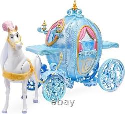 Disney Store Authentic Deluxe Cinderella Classic Doll Gift Set with Horse Princess