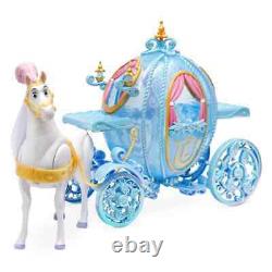 Disney Store Authentic Deluxe Cinderella Classic Doll Gift Set with Horse Princess