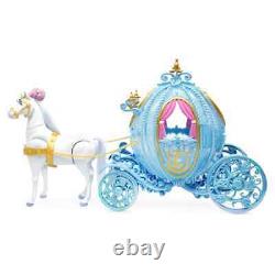 Disney Store Authentic Deluxe Cinderella Classic Doll Gift Set with Horse Princess