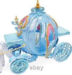 Disney Store Authentic Deluxe Cinderella Classic Doll Gift Set with Horse Princess