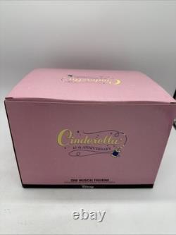 Disney Store Cinderella 45th Anniversary Musical Figurine A Dream Is A Wish NEW