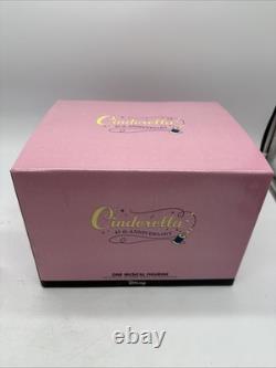 Disney Store Cinderella 45th Anniversary Musical Figurine A Dream Is A Wish NEW