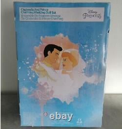 Disney Store Cinderella And Prince Charming Wedding Day Doll Christmas Gift NEW
