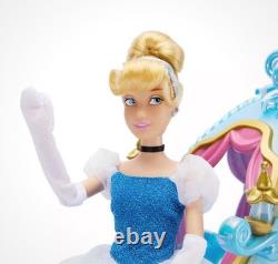 Disney Store Cinderella Doll House & Light Up Carriage Deluxe Gift Set New