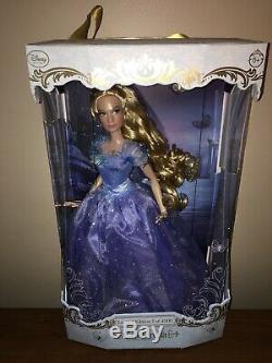 Disney Store Cinderella Doll Live Action Movie 2015 Limited Edition 4000 17 New