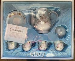 Disney Store Cinderella Limited Edition 3000 5pc Tea Set Nib