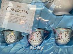 Disney Store Cinderella Limited Edition 3000 5pc Tea Set Nib