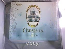 Disney Store Cinderella Limited Edition 3000 5pc Tea Set Nib