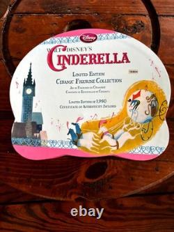 Disney Store Cinderella Limited Edition Ceramic Figurine Collection Set 9-Piece