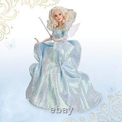 Disney Store Cinderella Live Action Film Collection FAIRY GODMOTHER Doll