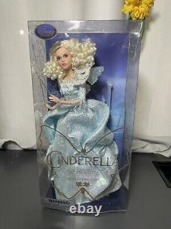 Disney Store Cinderella Live Action Movie Fairy Godmother Doll New