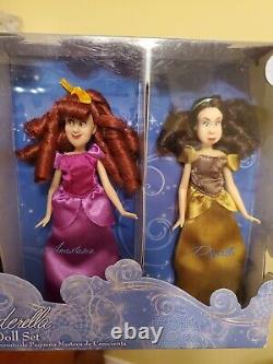 Disney Store Cinderella Mini Doll Set, Step Sisters, Very Rare