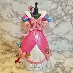 Disney Store Cinderella Pink Dress Figure 70th Anniversary From JAPAN New