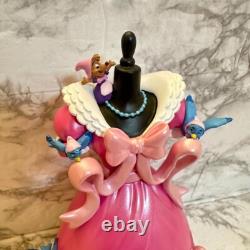 Disney Store Cinderella Pink Dress Figure 70th Anniversary From JAPAN New