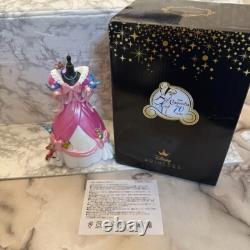 Disney Store Cinderella Pink Dress Figure 70th Anniversary From JAPAN New