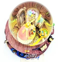 Disney Store Cinderella Pink Dress Snow Globe 2004 Wish Your Heart Makes NWT