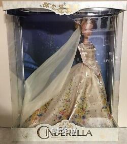 Disney Store Cinderella Platinum Wedding Limited Edition Doll 1 Of 500