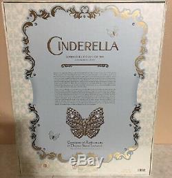 Disney Store Cinderella Platinum Wedding Limited Edition Doll 1 Of 500