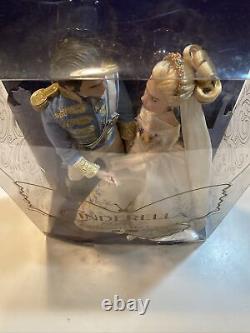 Disney Store Cinderella & Prince Film Collection Dolls NRFB New