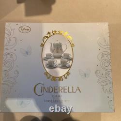Disney Store Cinderella Princess Limited Edition Of 3000 Gold Foil Tea Set- New