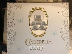Disney Store Cinderella Princess Limited Edition Tea Set Live Action COA NIB