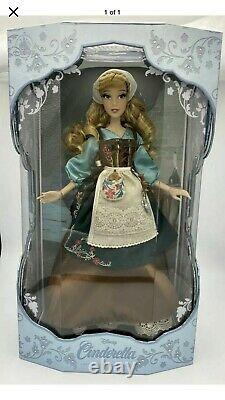 Disney Store Cinderella Rags Doll 70th Anniversary 17 Limited Edition