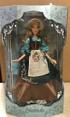 Disney Store Cinderella Rags Doll 70th Anniversary 17 Limited Edition BRAND NEW