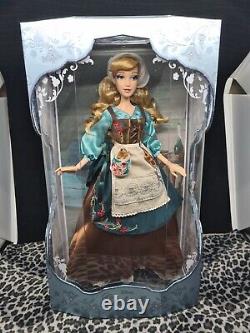 Disney Store Cinderella Rags Doll 70th Anniversary 17 Limited Edition LE 5200