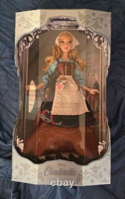 Disney Store Cinderella Rags Doll 70th Anniversary 17 Limited Edition LE 5200