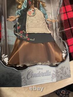 Disney Store Cinderella Rags Doll 70th Anniversary 17 Limited Edition LE 5200