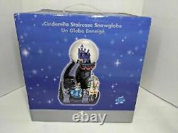 Disney Store Cinderella Staircase Snow globe NEW Sealed