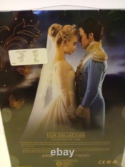 Disney Store Cinderella & The Prince Live Action Movie Doll Set Film Collection