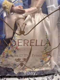 Disney Store Cinderella & The Prince Live Action Movie Doll Set Film NRFB Wear